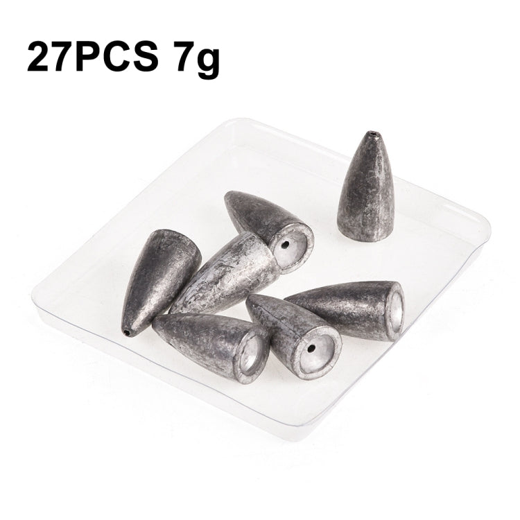 3 Bags LEO 27912 Lure Sea Rod Lead Drop Cast Fishing Sinker, Specification:, 2.5g, 3.5g, 5g, 7g, 10g