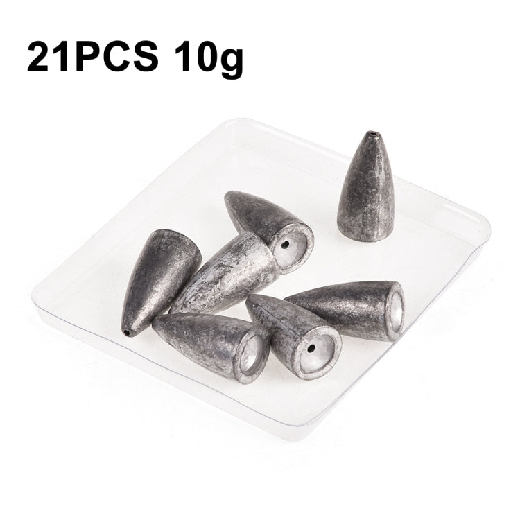 3 Bags LEO 27912 Lure Sea Rod Lead Drop Cast Fishing Sinker, Specification:, 2.5g, 3.5g, 5g, 7g, 10g