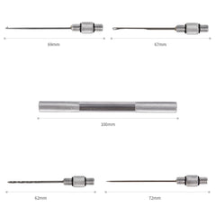 LEO 27936 5 In 1 Metal Hook Needle Bait Tool, 5 In 1