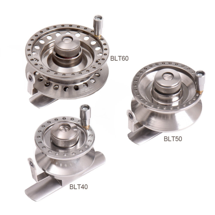 LEO 27758 Side Foot Front Reel With Guide Ring Ice Fishing Reel, Specification:, BLT-40 Right Hand, BLT-50 Right Hand, BLT-60 Right Hand