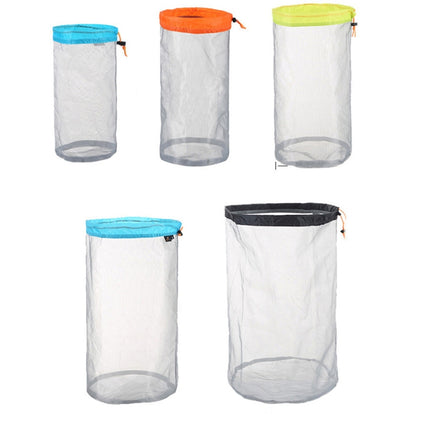 LUCKSTONE WSD2005020 Lightweight Mesh Organizing Storage Bag, Size:, S (Gray Blue), M (Gray Orange), L (Gray Green), XL (Gray Blue), XXL (Gray Black), S (Black Blue), M (Black Orange), L (Black Green), XL (Black Blue), XXL (Black Black)                ...