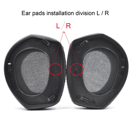 2 PCS Earpad for Sennheiser HDR RS165 RS175 RS185 RS195,Style:, Frog Leather Earmuff, Velvet Cloth Earmuff, Protein Leather Earmuff, Lambskin Earmuff, Football Net Earmuff