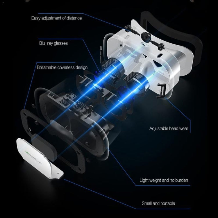 G05A 5th 3D VR Glasses Virtual Glasses, G05A with Y1 White, G05A with Y1 Black, G05A with B03, G05A with 052, G05A with B01, G05A with 051