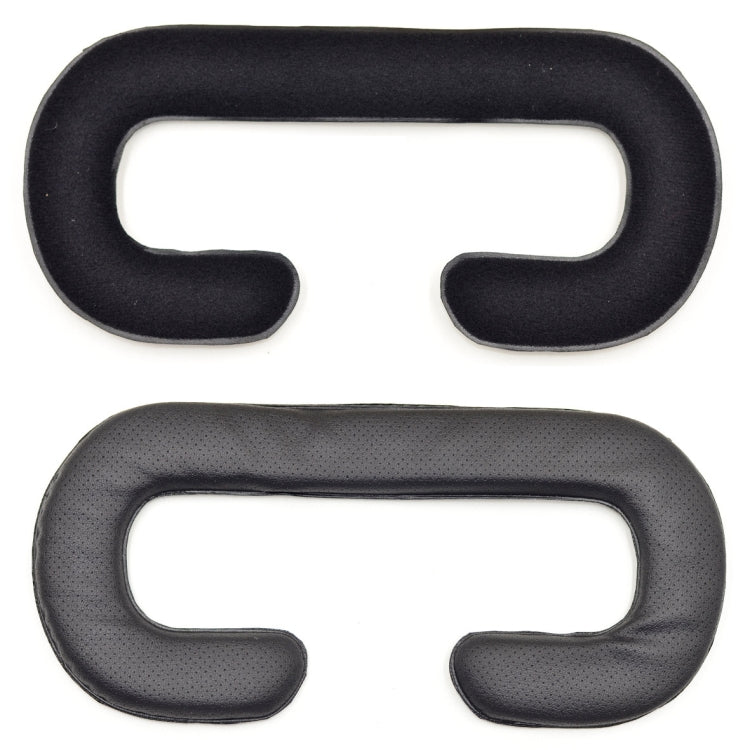 2 PCS PU Leather Face Foam Eye Mask  Cover For HTC VIVE Headset VR, Thick 2cm, Thin 1.5cm