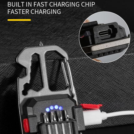 E-SMARTER W5138 Mini Bright Light Portable Flashlight, Specification:, Black, Tarnish, Black+Magnet, Tarnish+Magnet, Black+Bracket, Tarnish+Bracket, Black+Magnet+Bracket, Tarnish+Magnet+Bracket