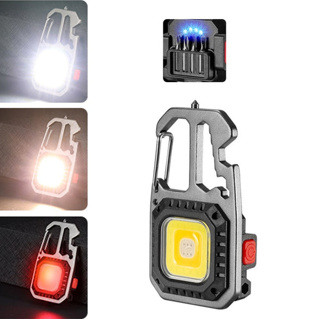 E-SMARTER W5138 Mini Bright Light Portable Flashlight, Specification:, Black, Tarnish, Black+Magnet, Tarnish+Magnet, Black+Bracket, Tarnish+Bracket, Black+Magnet+Bracket, Tarnish+Magnet+Bracket