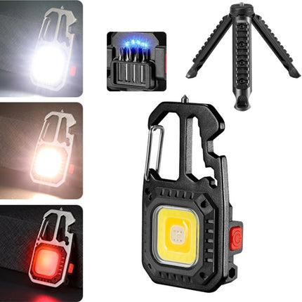 E-SMARTER W5138 Mini Bright Light Portable Flashlight, Specification:, Black, Tarnish, Black+Magnet, Tarnish+Magnet, Black+Bracket, Tarnish+Bracket, Black+Magnet+Bracket, Tarnish+Magnet+Bracket