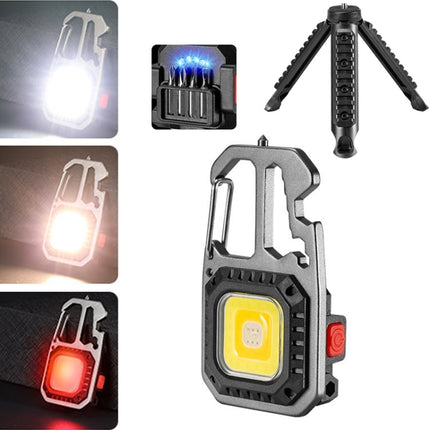 E-SMARTER W5138 Mini Bright Light Portable Flashlight, Specification:, Black, Tarnish, Black+Magnet, Tarnish+Magnet, Black+Bracket, Tarnish+Bracket, Black+Magnet+Bracket, Tarnish+Magnet+Bracket