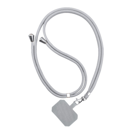 2 PCS Phone Lanyard Adjustable Detachable Neck Cord with Card, Black, Red, Yellow, Sky Blue, Wine Red, Light Gray, Dark Gray, Dark Blue, White