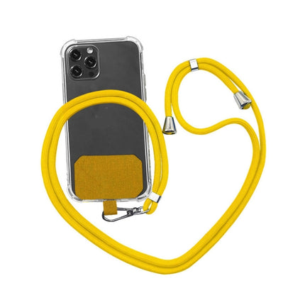 2 PCS Phone Lanyard Adjustable Detachable Neck Cord with Card, Black, Red, Yellow, Sky Blue, Wine Red, Light Gray, Dark Gray, Dark Blue, White