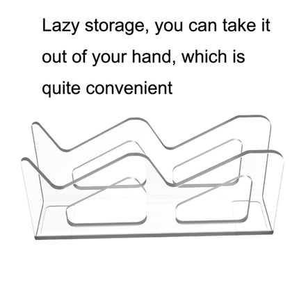 IPLAY HBX-433 Gamepad Transparent Desktop Display Stand For PS4 / PS5 / PS3 / Xbox / Switch