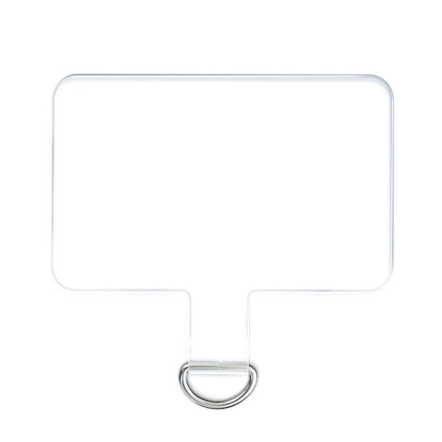 3 PCS Universal Phone Lanyard Gasket Back Stick TPU Connecting Piece