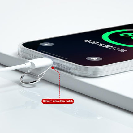 Universal Phone Lanyard Gasket Back Stick TPU Connecting Piece, Smile, Colored Smiley Face, Happy, Rainbow, Deer, Adorable Tiger