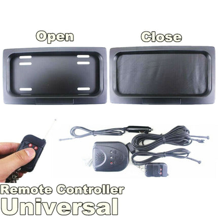 US Standard Rolling Shutter Car License Plate Frame License Plate Bracket, Single License Plate Bracket