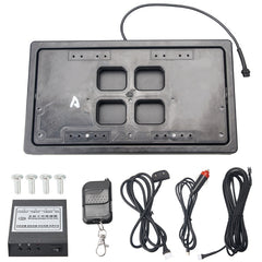 US Standard Car Flip Retractable License Plate Holder Hidden Shutter Cover License Plate Holder, US Standard Flip Retractable