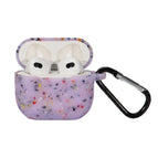 For AirPods Pro / Purple Floral