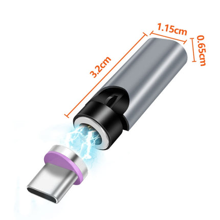TC57 7Pin Fast Charge Transmission Data Cable, Silver, Red, Android Magnetic Head, Type-C / USB-C Magnetic Head, For Apple Magnetic Head
