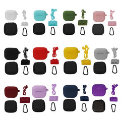 Bluetooth Earphone Silicone Cover Set For AirPods 3, 5 PCS/Set White, 5 PCS/Set Mint Green, 5 PCS/Set Grass Green, 5 PCS/Set Pink, 5 PCS/Set Black, 5 PCS/Set Red, 5 PCS/Set Yellow, 5 PCS/Set Gray, 5 PCS/Set Wine Red, 5 PCS/Set Light Purple