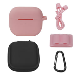 Bluetooth Earphone Silicone Cover Set For AirPods 3, 5 PCS/Set White, 5 PCS/Set Mint Green, 5 PCS/Set Grass Green, 5 PCS/Set Pink, 5 PCS/Set Black, 5 PCS/Set Red, 5 PCS/Set Yellow, 5 PCS/Set Gray, 5 PCS/Set Wine Red, 5 PCS/Set Light Purple