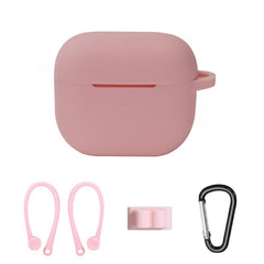 Bluetooth Earphone Silicone Cover Set For AirPods 3, 5 PCS/Set White, 5 PCS/Set Mint Green, 5 PCS/Set Grass Green, 5 PCS/Set Pink, 5 PCS/Set Black, 5 PCS/Set Red, 5 PCS/Set Yellow, 5 PCS/Set Gray, 5 PCS/Set Wine Red, 5 PCS/Set Light Purple