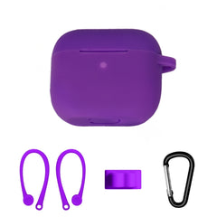 Bluetooth Earphone Silicone Cover Set For AirPods 3, 5 PCS/Set White, 5 PCS/Set Mint Green, 5 PCS/Set Grass Green, 5 PCS/Set Pink, 5 PCS/Set Black, 5 PCS/Set Red, 5 PCS/Set Yellow, 5 PCS/Set Gray, 5 PCS/Set Wine Red, 5 PCS/Set Light Purple