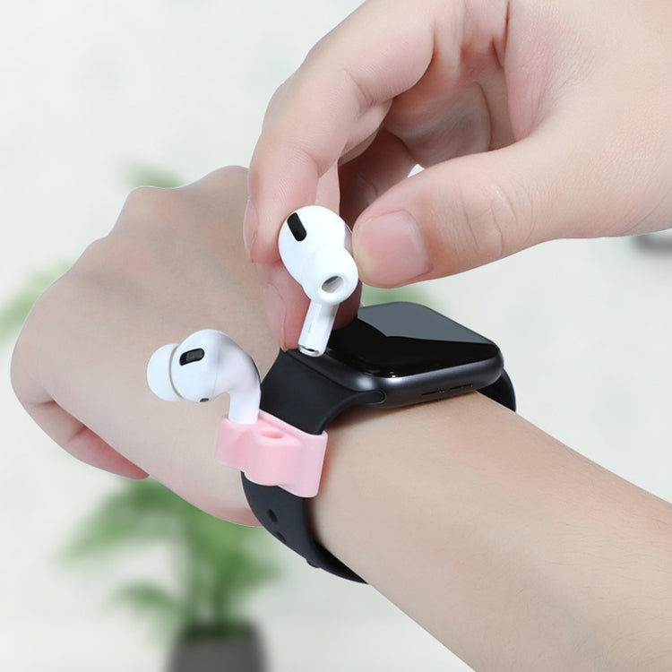 Bluetooth Earphone Silicone Cover Set For AirPods 3, Hand Rope Set White, Hand Rope Set Mint Green, Hand Rope Set Grass Green, Hand Rope Set Pink, Hand Rope Set Black, Hand Rope Set Red, Hand Rope Set Yellow, Hand Rope Set Gray, Hand Rope Set Wine Red�...