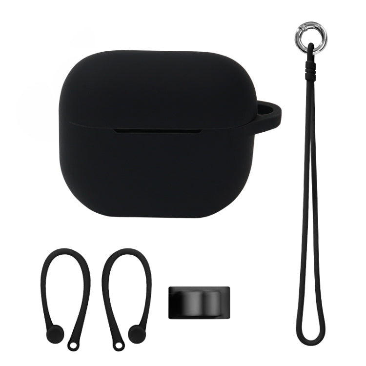 Bluetooth Earphone Silicone Cover Set For AirPods 3, Hand Rope Set White, Hand Rope Set Mint Green, Hand Rope Set Grass Green, Hand Rope Set Pink, Hand Rope Set Black, Hand Rope Set Red, Hand Rope Set Yellow, Hand Rope Set Gray, Hand Rope Set Wine Red�...
