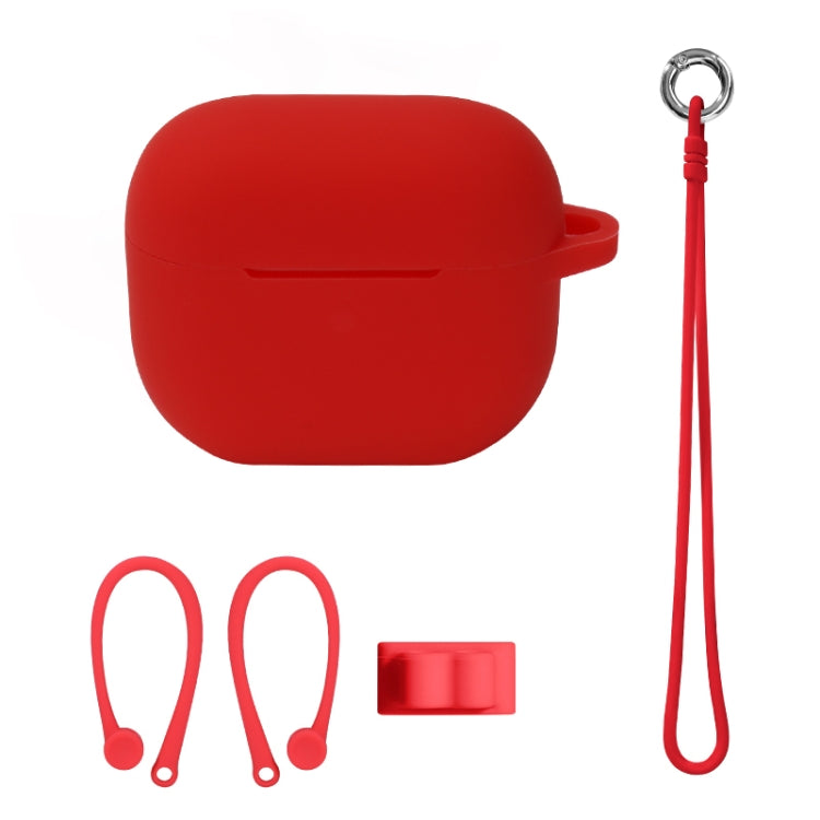 Bluetooth Earphone Silicone Cover Set For AirPods 3, Hand Rope Set White, Hand Rope Set Mint Green, Hand Rope Set Grass Green, Hand Rope Set Pink, Hand Rope Set Black, Hand Rope Set Red, Hand Rope Set Yellow, Hand Rope Set Gray, Hand Rope Set Wine Red�...