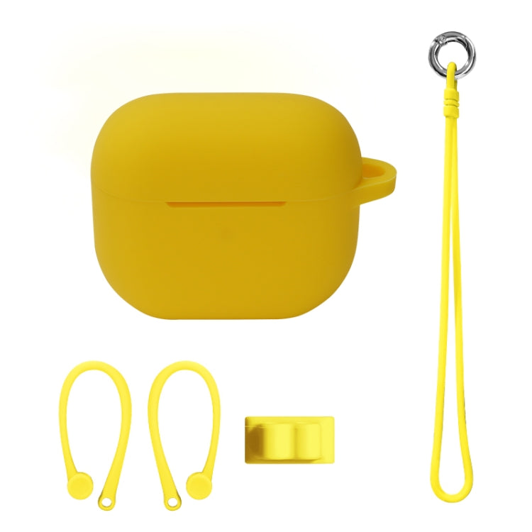 Bluetooth Earphone Silicone Cover Set For AirPods 3, Hand Rope Set White, Hand Rope Set Mint Green, Hand Rope Set Grass Green, Hand Rope Set Pink, Hand Rope Set Black, Hand Rope Set Red, Hand Rope Set Yellow, Hand Rope Set Gray, Hand Rope Set Wine Red�...