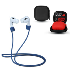 Juego de fundas de silicona para auriculares Bluetooth para AirPods 3, juego de cuerdas de mano rojo vino, juego de cuerdas de mano violeta claro, juego de cuerdas de mano azul mediodía, juego de cuerdas de mano violeta