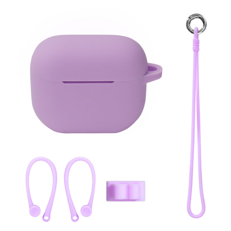 Bluetooth Earphone Silicone Cover Set For AirPods 3, Hand Rope Set White, Hand Rope Set Mint Green, Hand Rope Set Grass Green, Hand Rope Set Pink, Hand Rope Set Black, Hand Rope Set Red, Hand Rope Set Yellow, Hand Rope Set Gray, Hand Rope Set Wine Red�...