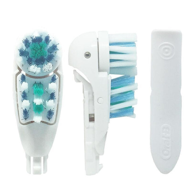 4-Piece Multi-Directional Electric Toothbrush Replacement Heads for Oral-B