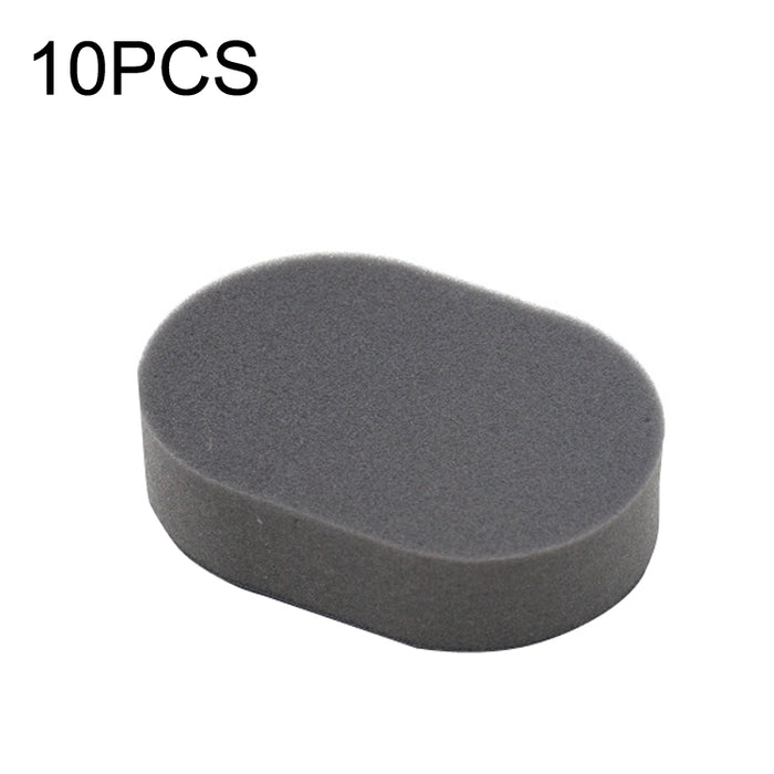 Handle + Sponge Long Handle Car Tire Varnishing Brush Tire Waxing Brush Sponge, 10PCS Sponge, Handle + Sponge