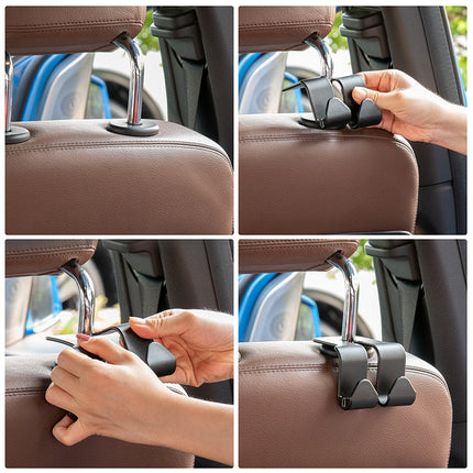 Multifunctional Car Seat Hook Lock Type Mobile Phone Holder