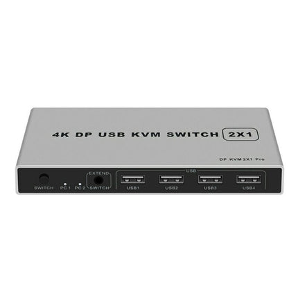 KYSW59 60HZ DP USB KVM Switch 2-in-1 Computer Sharing Device