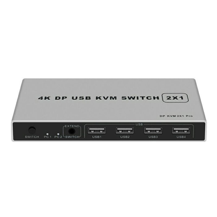 KYSW59 60HZ DP USB KVM Switch 2-in-1 Computer Sharing Device, KYSW59, 8K