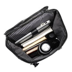 WEIXIER B1862 Men Business Leisure Large Capacity Travel Bag Computer Backpack, B1862 Black, B1862 Grey