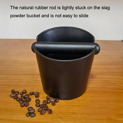 Coffee Knocking Grounds Bucket Waste Grounds Basin Grounds Box, Style:, A Model (Black), B Model (Black), C Model (Black), D Model (Big Belly)