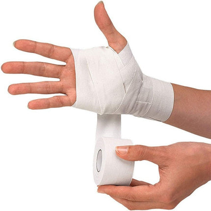 Sports Tape Hand and Foot Protection Fixation Bandage, Size:, 25mm x 9.1m, 38mm x 9.1m, 50mm x 9.1m, 25mm x 13.7m, 38mm x 13.7m, 50mm x 13.7m