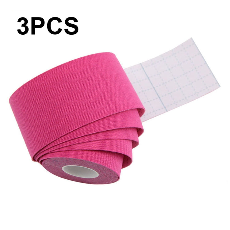 Muscle Tape Physiotherapy Sports Tape Basketball Knee Bandage, Size: 5cm x 5m, 2.5cm x 5m, 3.8cm x 5m