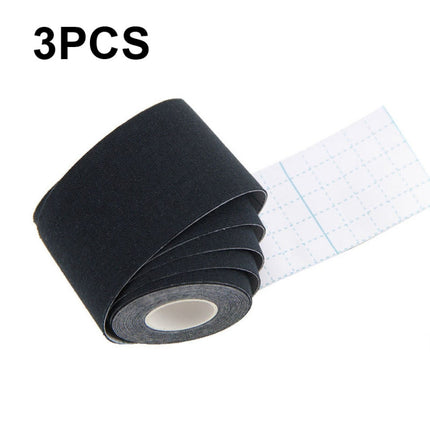 3pcs Muscle Tape Physiotherapy Sports Tape Basketball Knee Bandage, Size: