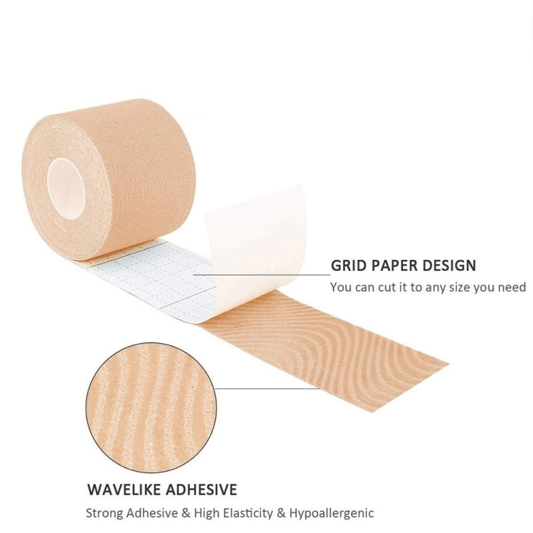 Muscle Tape Physiotherapy Sports Tape Basketball Knee Bandage, Size: 5cm x 5m, 5cm x 5m