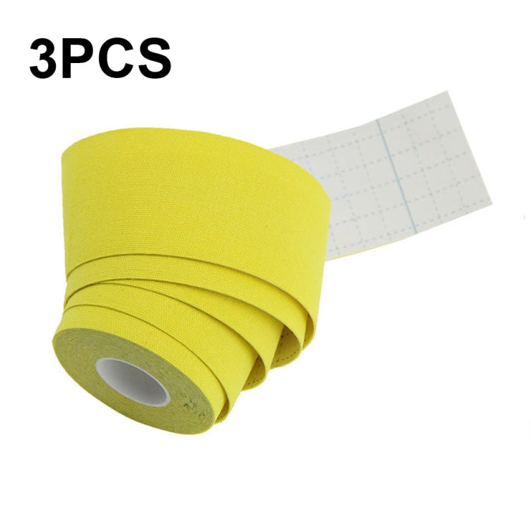 Muscle Tape Physiotherapy Sports Tape Basketball Knee Bandage, Size: 5cm x 5m, 2.5cm x 5m, 3.8cm x 5m
