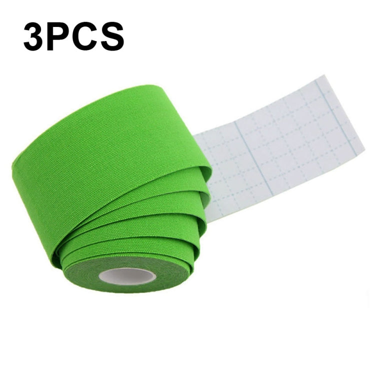 Muscle Tape Physiotherapy Sports Tape Basketball Knee Bandage, Size: 5cm x 5m, 2.5cm x 5m, 3.8cm x 5m