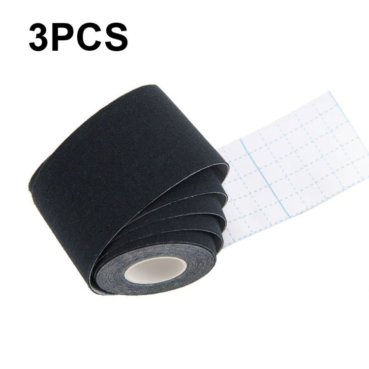 Muscle Tape Physiotherapy Sports Tape Basketball Knee Bandage, Size: 5cm x 5m, 2.5cm x 5m, 3.8cm x 5m