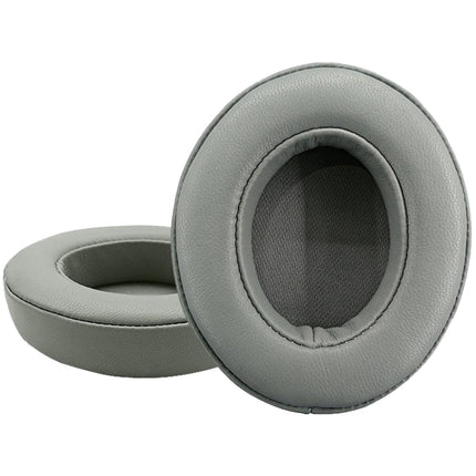 2 Stück weiche, atmungsaktive Kopfhörerüberzüge aus Leder für Beats Studio 2/3, Schwarz, Weiß, Blau, Rot, Titangrau, Dunkelblau, Schwarzer Aufdruck, Schaffell Schwarz, Schaffell Weiß, Schaffell Grau, Schaffell Titan, Schaffell Rot, Schaffell Blau