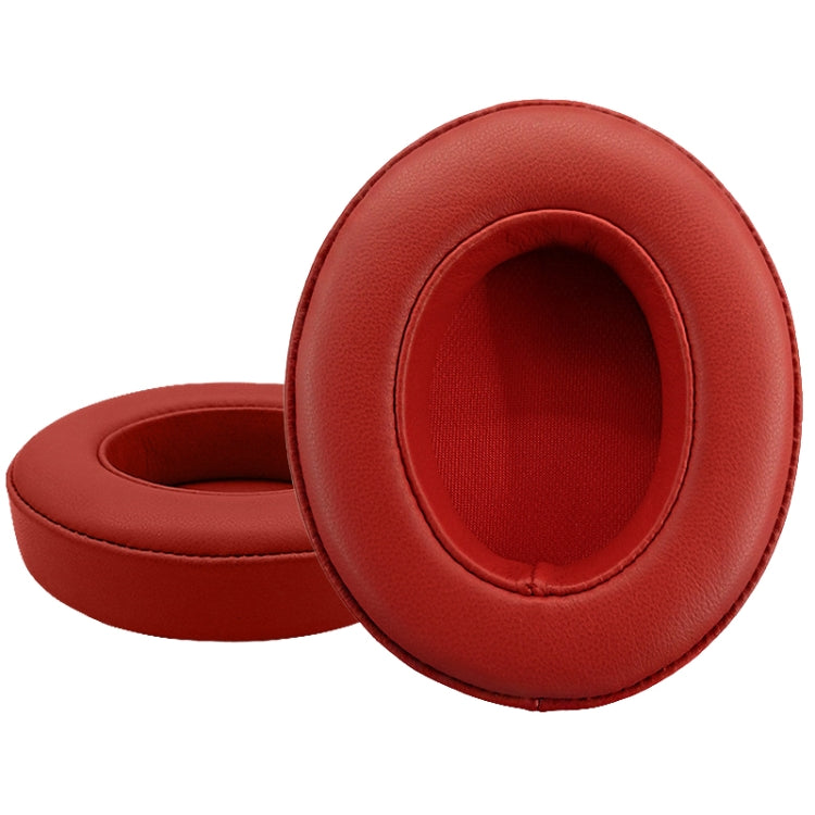 2 PCS Leather Soft Breathable Headphone Cover For Beats Studio 2/3, Black, White, Blue, Red, Titanium Gray, Dark Blue, Sheepskin Black, Sheepskin White, Sheepskin Gray, Sheepskin Titanium, Sheepskin Red, Sheepskin Blue