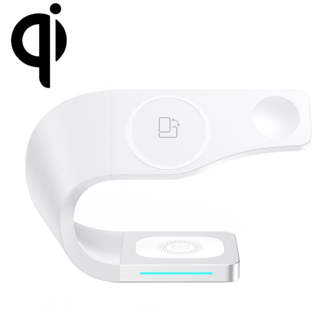 Cargador inalámbrico 4 en 1 LFX-178 para teléfonos inteligentes, iWatch y AirPods, LFX-178