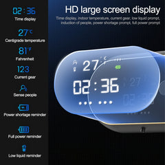 W2 Wall-mounted USB Charging  Automatic Foam Soap Dispenser With Time Temperature Display