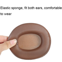 2 PCS Headset Sponge Earmuffs For SONY MDR-7506 / V6 / 900ST, Gray Stitching, Black Stitching, White Stitching, Brown Stitching, Black Net, Net Stitching, Black White Net, Black Blue Net, Black Green Net, Black Hole, Black Lambskin, Brown Lambskin